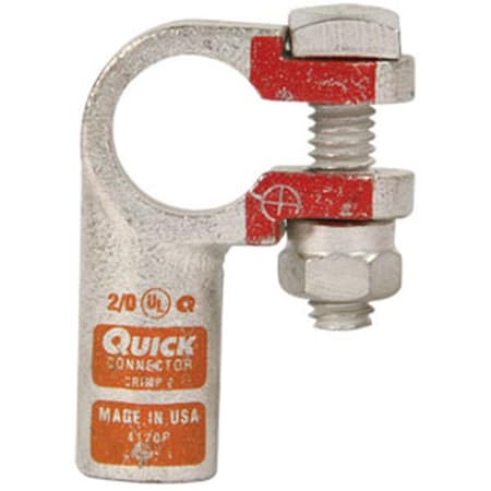 Aftermarket Battery Terminal, Pos Copper Crimp, 20 Ga 5 Pk A-4120005P-B-AI